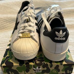 Adidas Superstar80’s Bape collab
